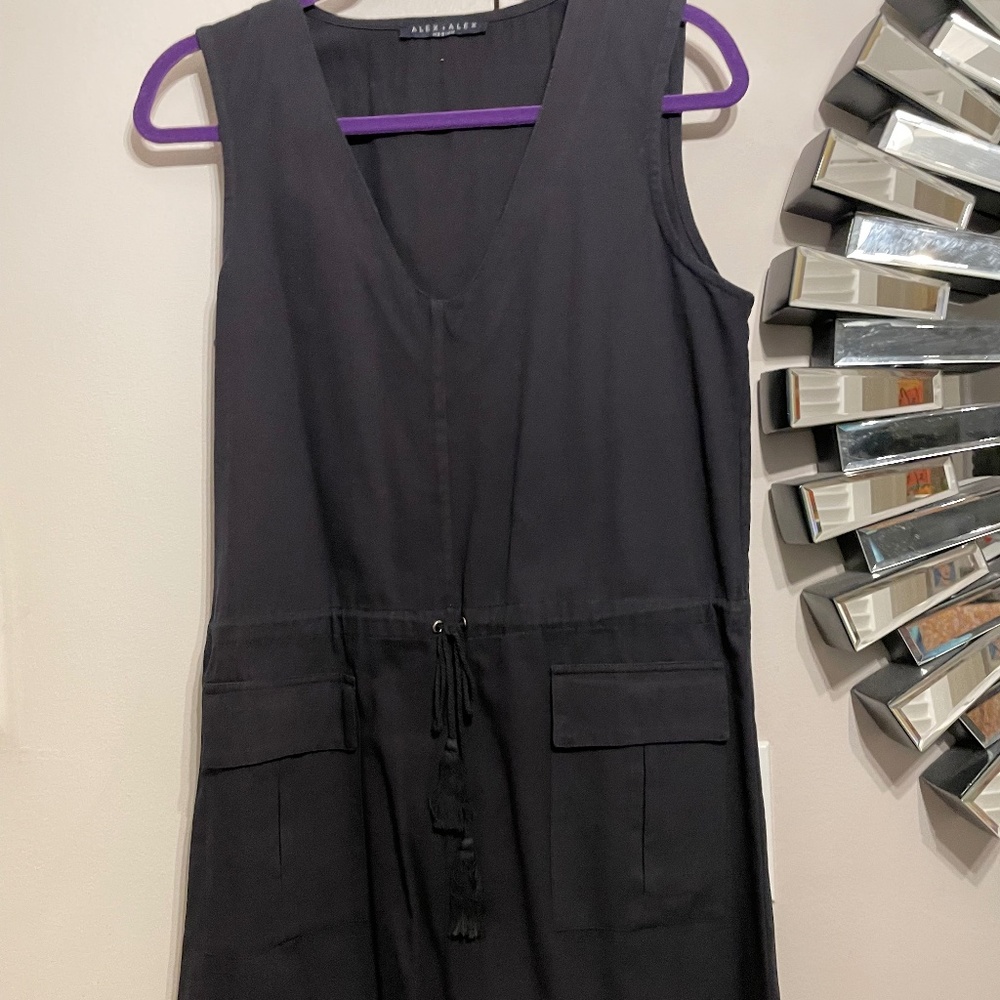 Super Cute Black Denim Dress